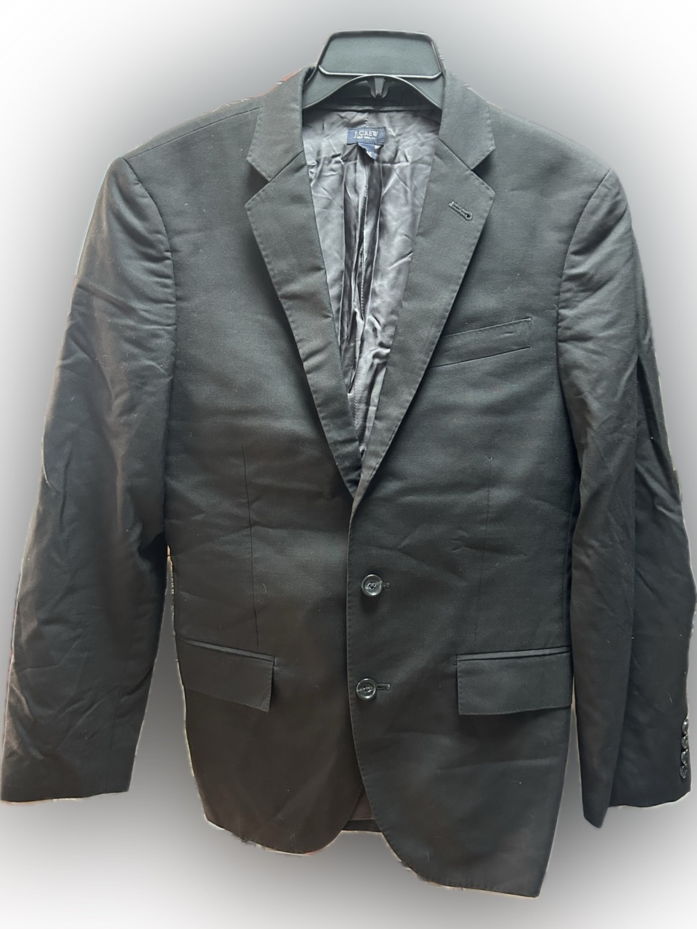 Mens Ludlow 2 button Italian Wool Jacket Charcoal Gray